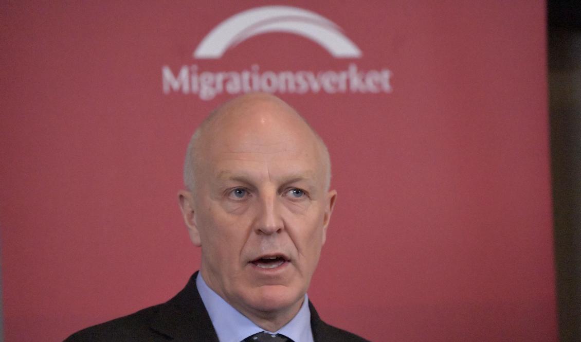 Magnus Önnestig, avdelningschef på Migrationsverket. Arkivbild. Foto: /TT