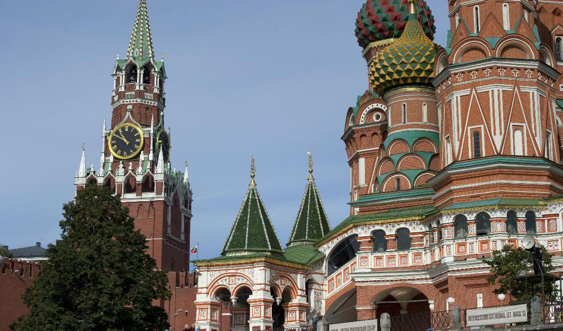 Moskva svarar på EU:s sanktioner genom att utvisa 18 medlemmar i unionens delegation i Ryssland. Arkivbild. Foto: Leif R Jansson/TT