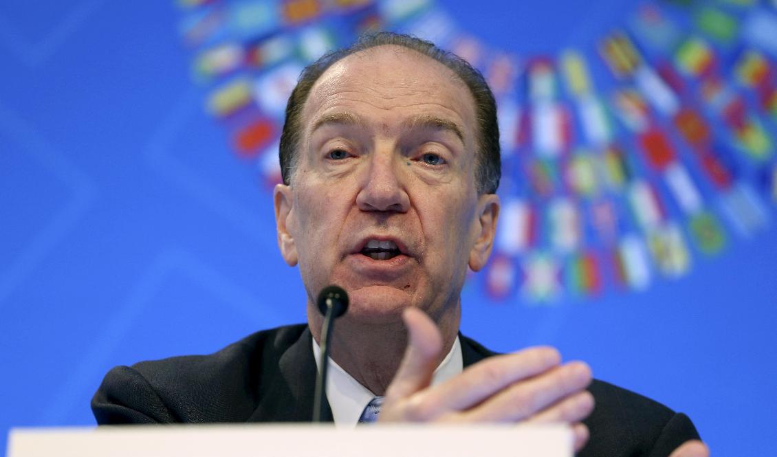 Världsbankschefen David Malpass. Arkivbild. Foto: Jose Luis Magana/AP/TT
