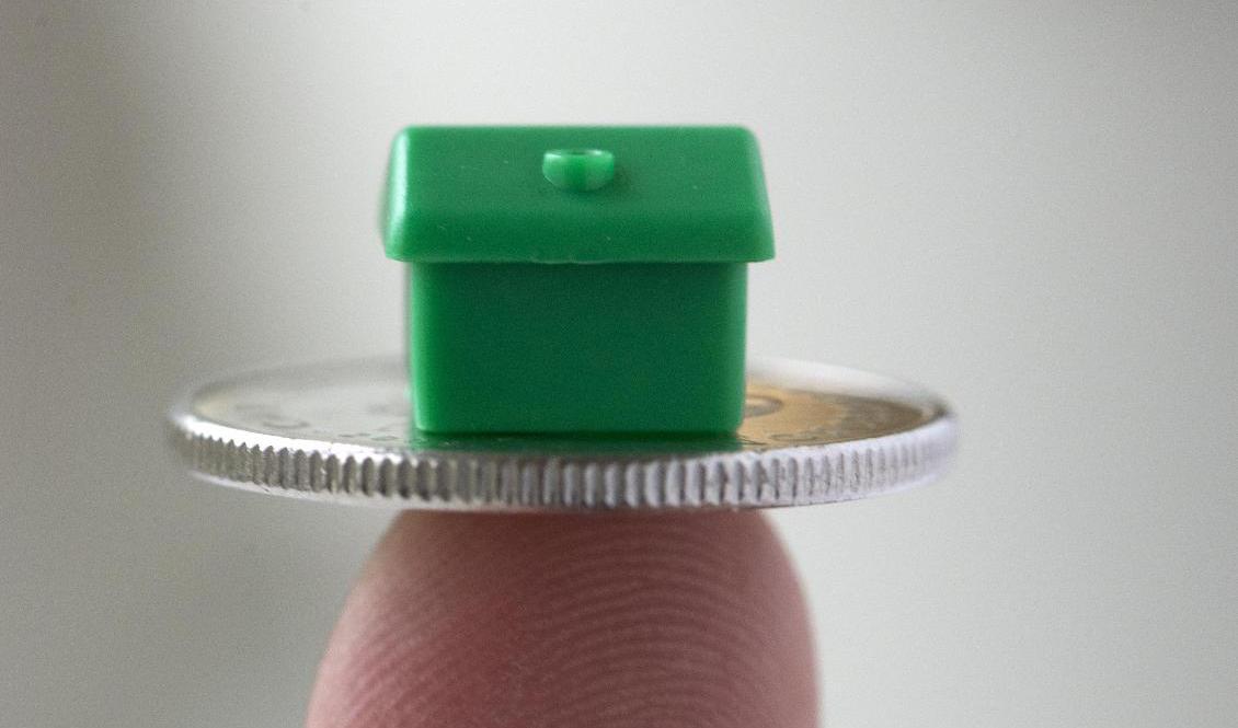 Bolånet på väg upp. Arkivbild. Foto: Fredrik Sandberg/TT