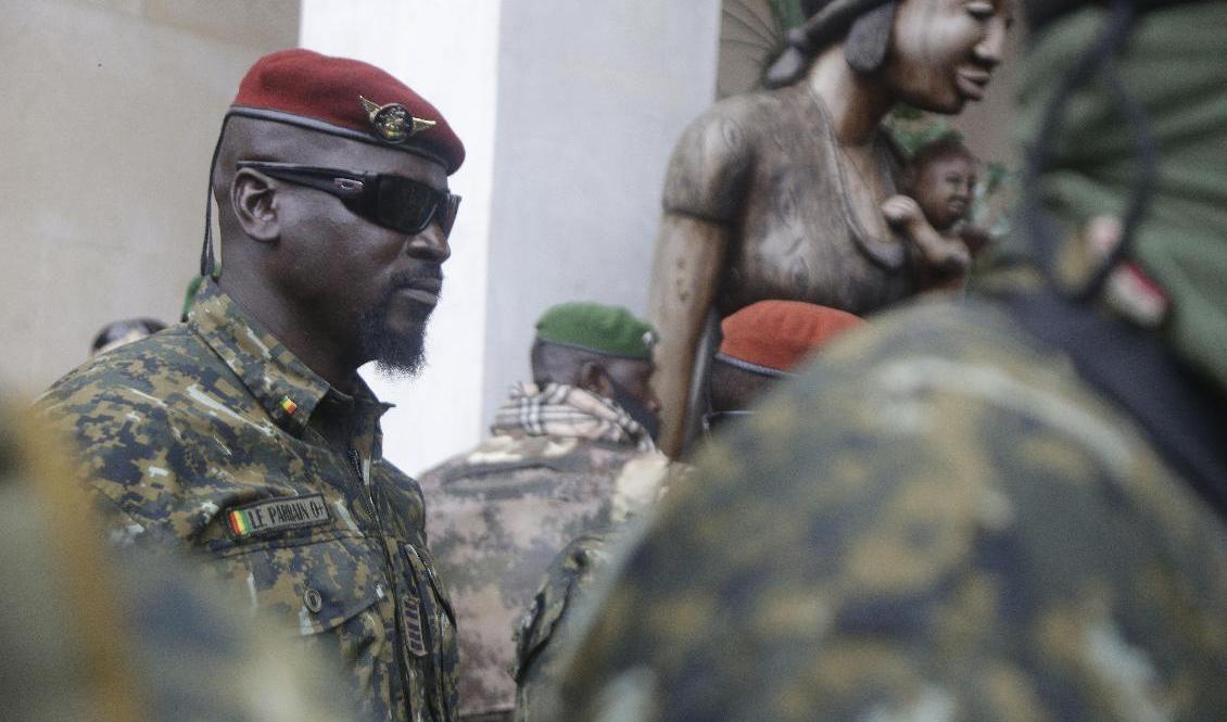 Guineas juntaledare Mamady Doumbouya. Arkivbild. Foto: Sunday Alamba/AP/TT