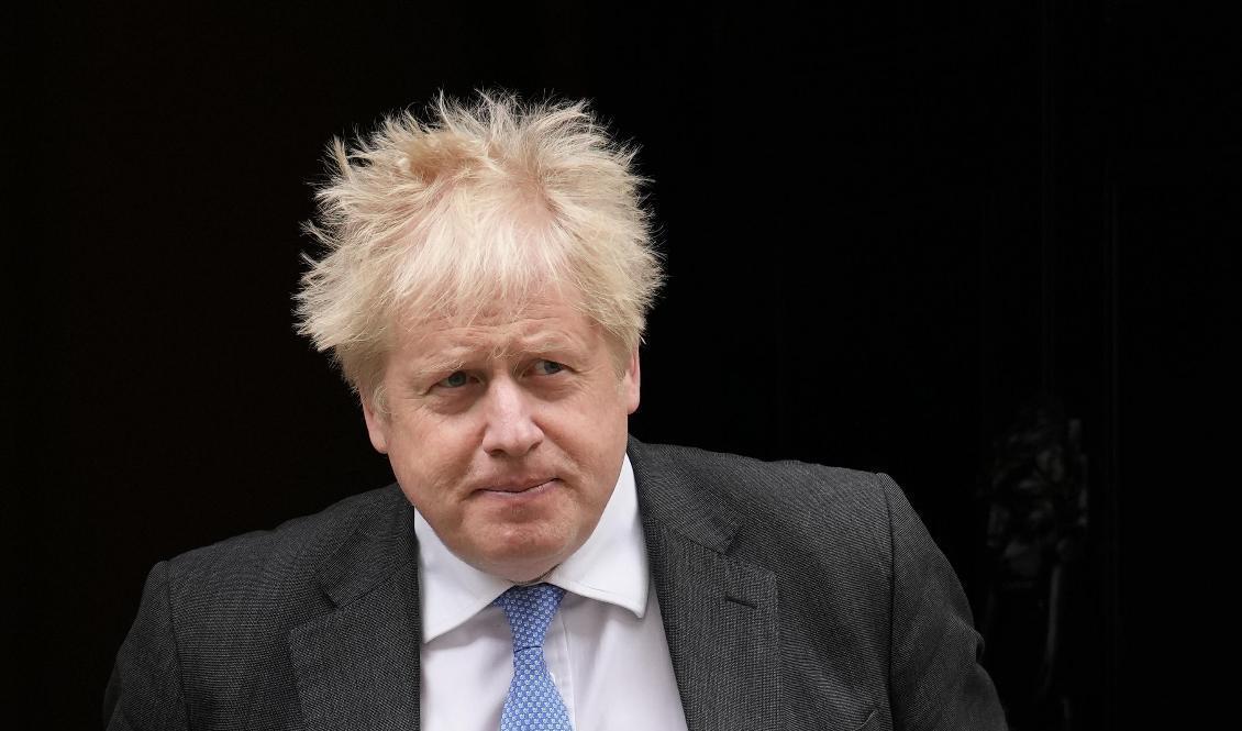 Storbritanniens premiärminister Boris Johnson ska under tisdagen tala i Ukrainas parlament och väntas då tillkännage ett nytt militärt stödpaket värt 3,7 miljarder kronor. Arkivbild. Foto: Matt Dunham/AP/TT