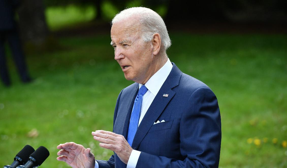 

Amerikanernas stöd för USA:s president Joe Biden fortsätter att dala. Foto: Mandel Ngan/AFP via Getty Images                                                                                        