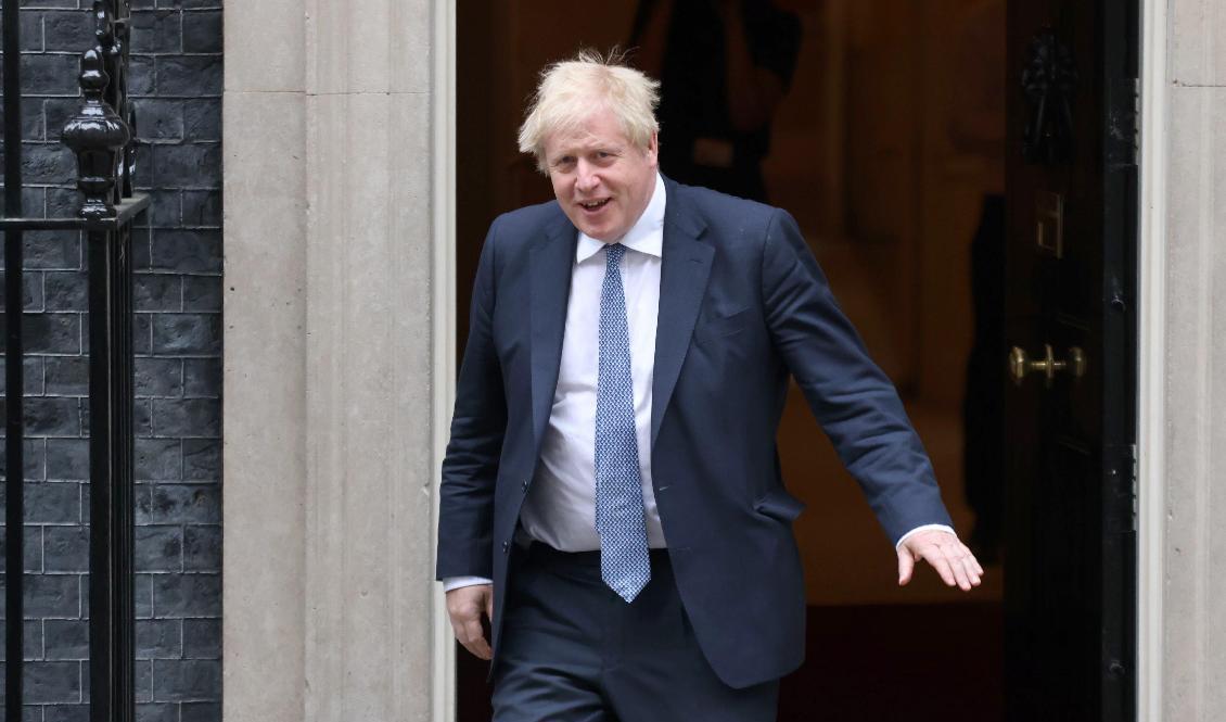 Boris Johnson besöker Sverige och Finland i morgon. Arkivbild. Foto: James Manning/AT/TT
