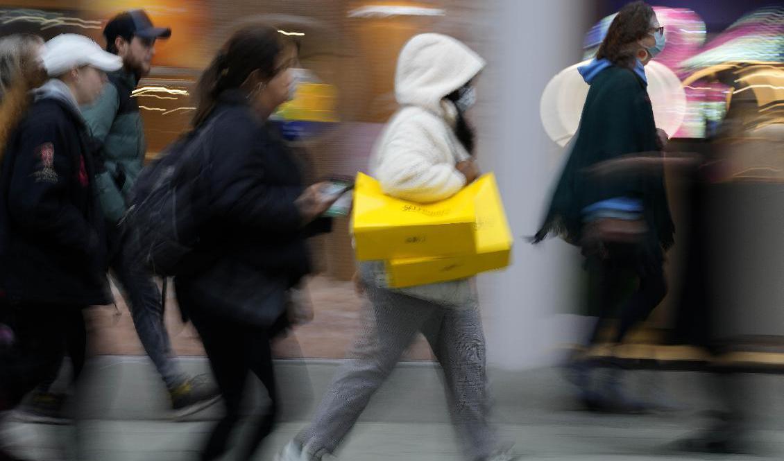 Konsumentpriserna fortsätter att stiga i Storbritannien. Arkivbild Foto: Frank Augstein AP/TT