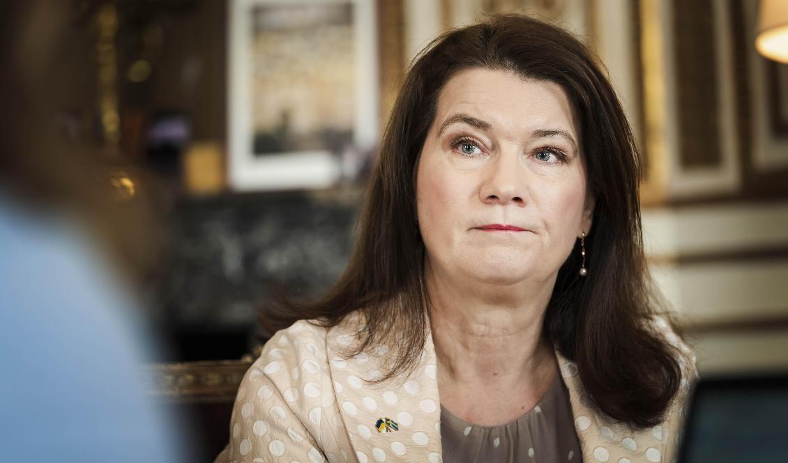 Ann Linde (S), utrikesminister. Foto: Stina Stjernkvist/SvD/TT