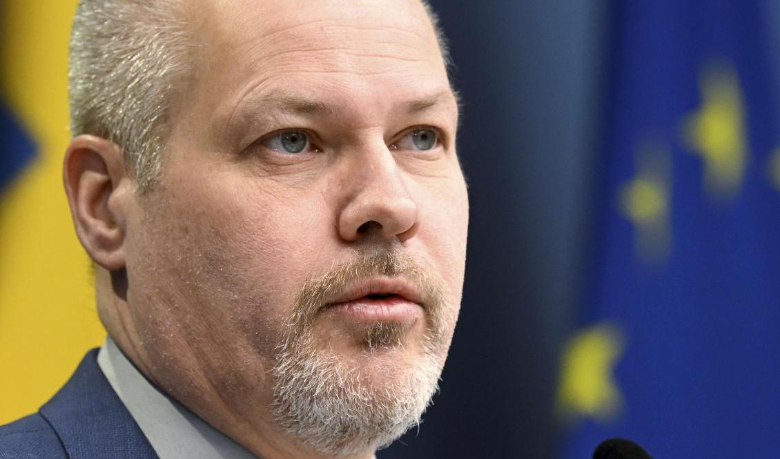 SD väcker misstroende mot justitieminister Morgan Johansson. Arkivbild. Foto: Fredrik Sandberg/TT