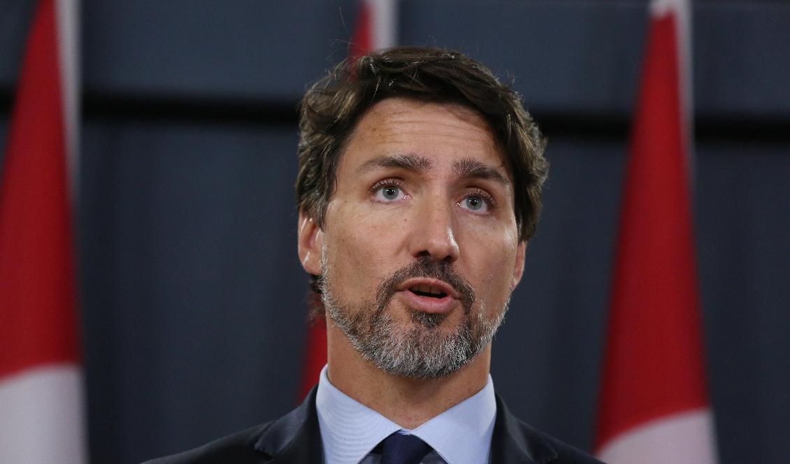 Kanadas premiärminister Justin Trudeau. Foto: Dave Chan/AFP via Getty Images