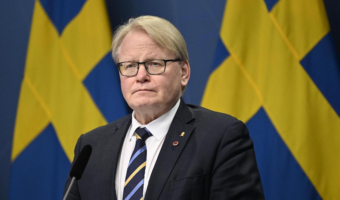 Försvarsminister Peter Hultqvist (S). Arkivbild. Foto: Pontus Lundahl/TT