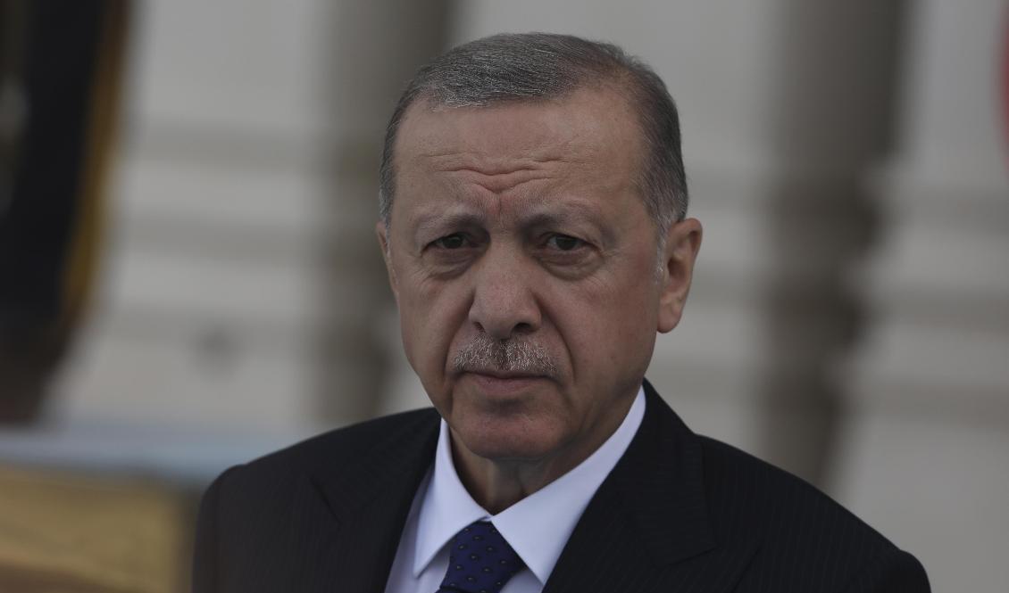 Turkiets president Recep Tayyip Erdogan. Foto: Burhan Ozbilici/AP/TT