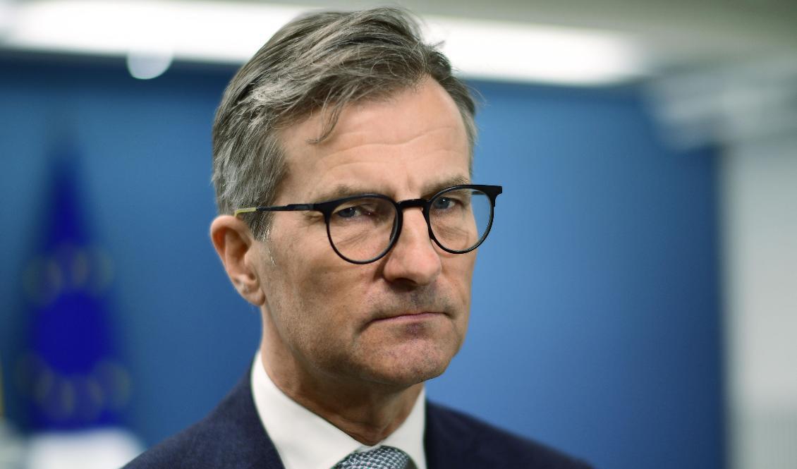 Finansinspektionens generaldirektör Erik Thedéen har fått i uppdrag att leda Riksbanken i sex år från årsskiftet. Arkivbild Foto: Paul Wennerholm/TT