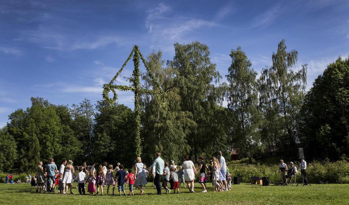 Det kan bli fint midsommarväder på många håll i landet. Arkivbild. Foto: Christine Olsson/TT