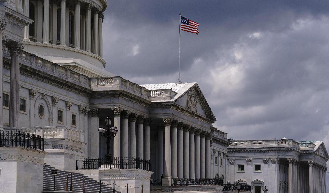 Senaten i den amerikanska kongressen är ett steg närmare att godkänna Sveriges och Finlands Natoansökan. Foto: J. Scott Applewhite/AP/TT