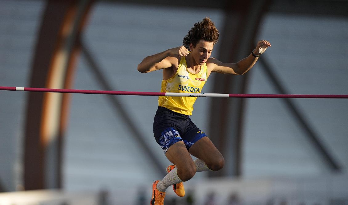 Armand Duplantis vinner VM-guld i Eugene, USA. Foto: Charlie Riedel