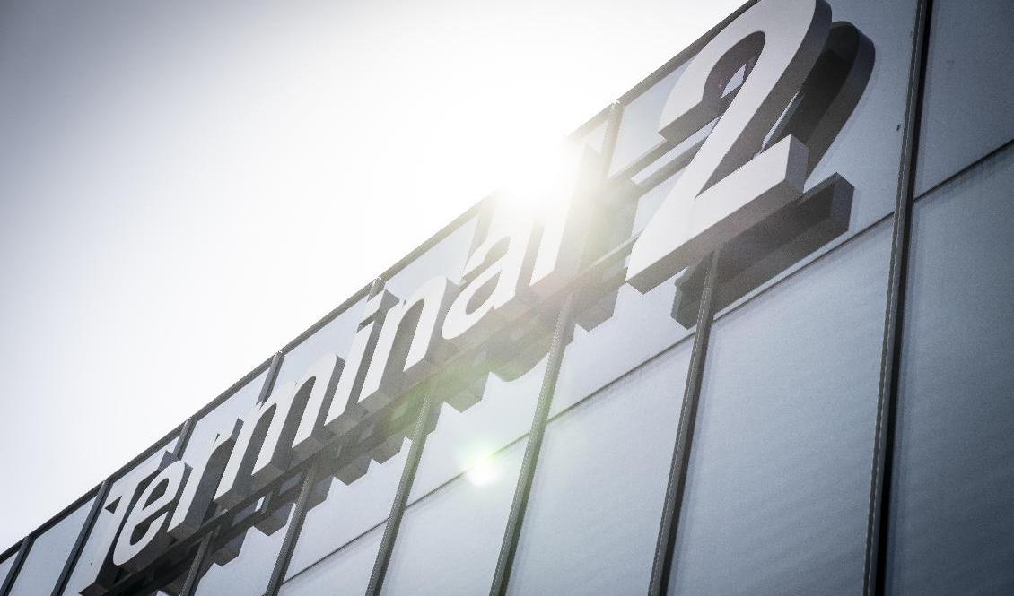 Terminal två på Kastrup utrymdes sedan en svensk man skämtat om att han hade en bomb i sin väska. Arkivbild. Foto: Mads Claus Rasmussen/AP/TT