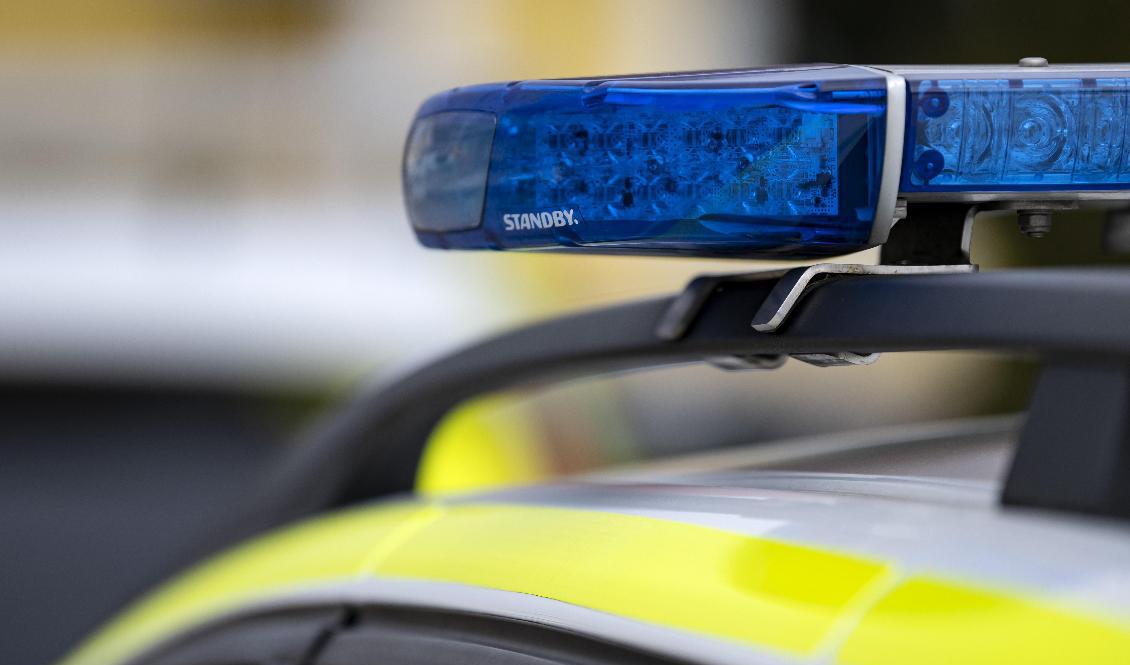 En kvinna har förts i ambulans till sjukhus efter att ha skadats i en villa i Trelleborg. Arkivbild. Foto: Johan Nilsson/TT