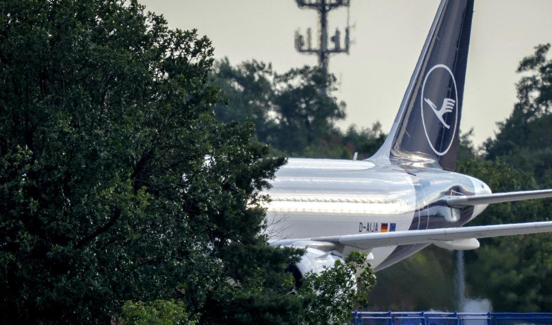 Lufthansa redovisar en vinst på 4 miljarder kronor för andra kvartalet. Arkivbild. Foto: Michael Probst/AP/TT