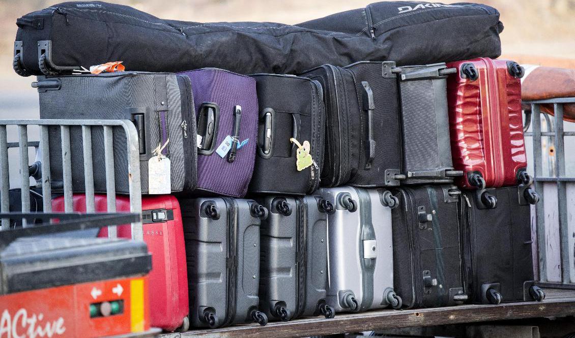 Förseningar ute i Europa gör att svenska resenärer kommer hem utan bagage. Arkivbild. Foto: Christine Olsson/TT