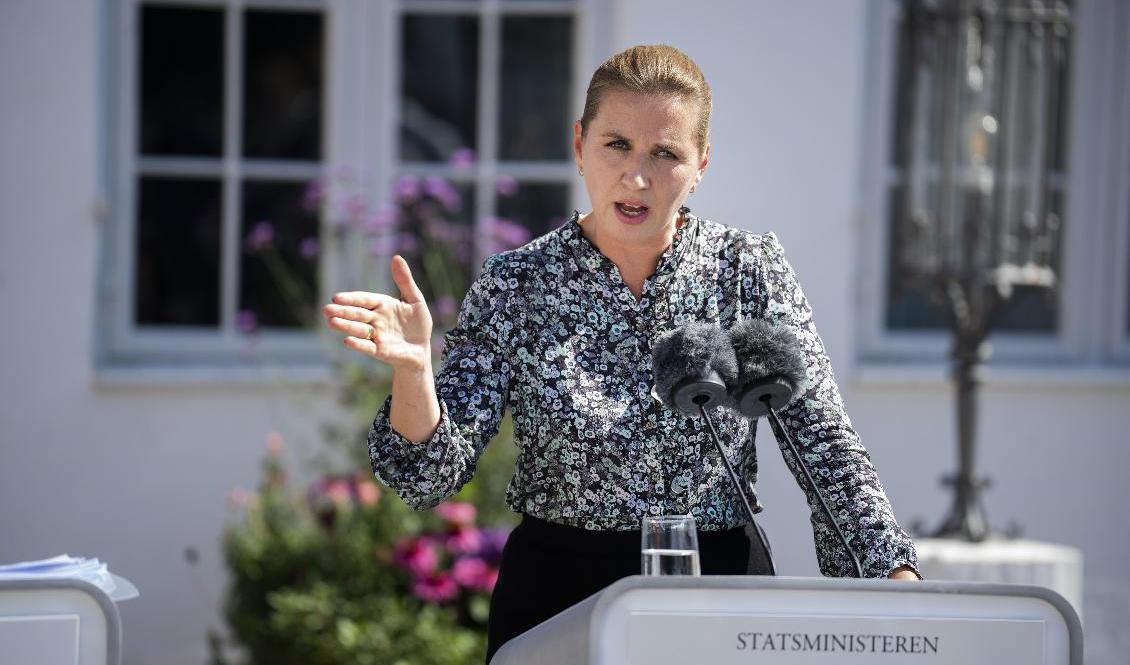 Danmarks statsminister Mette Frederiksen (S). Foto: Martin Sylvest/Ritzau Scanpix/TT
