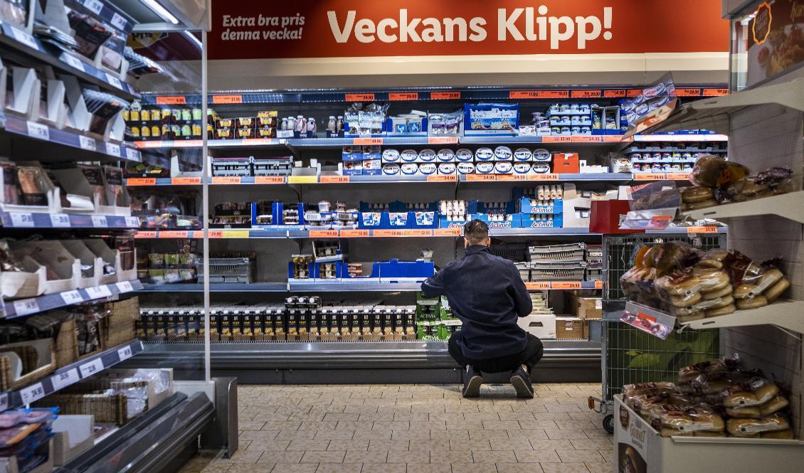 SKR spår en hög inflation även nästa år. Arkivbild. Foto: Magnus Hjalmarson Neideman/SvD/TT