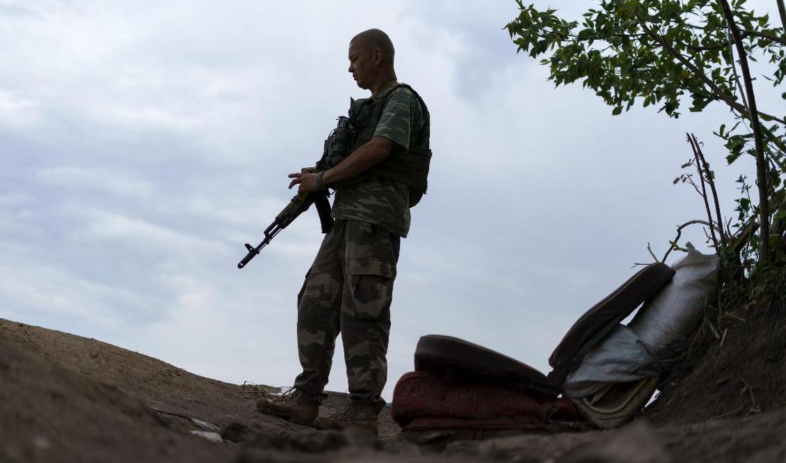 
Ukraina uppges ha inlett en motoffensiv, bland annat i regionen Cherson. Arkivbild. Foto: David Goldman/AP/TT                                            