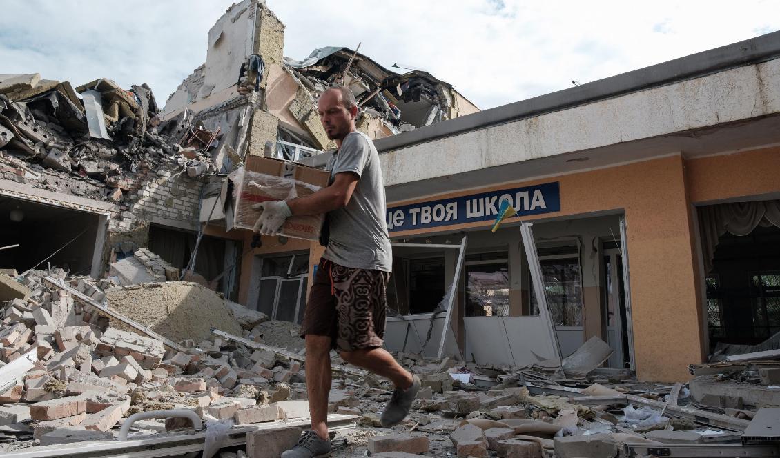Ukraina kritiseras för militär taktik som utsätter civila för fara. Foto: Igor Tkachev/Getty Images