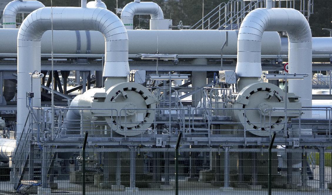 Gazprom stryper gasleveranserna. Arkivbild. Foto: Michael Sohn/AP/TT