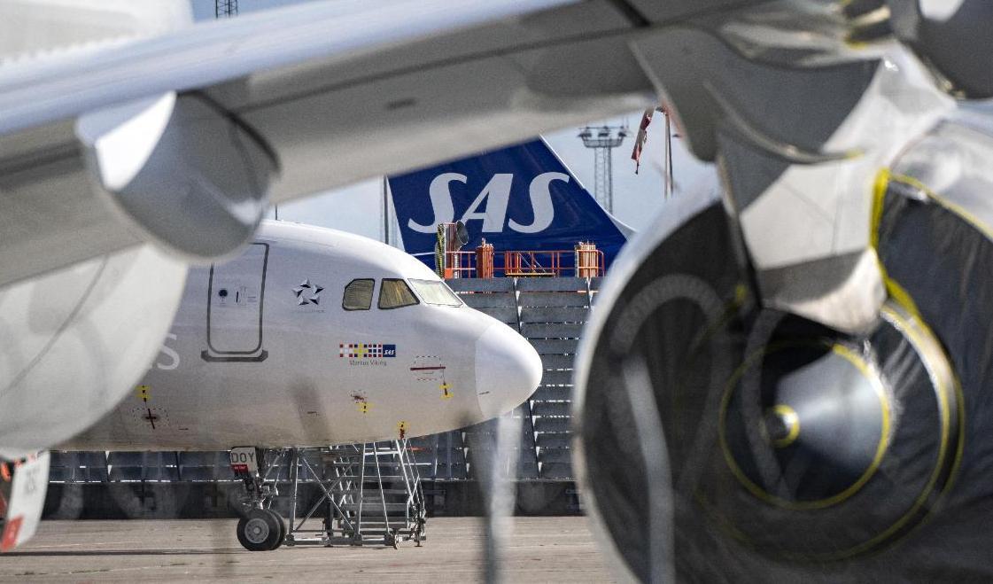 Lånet till SAS får grönt ljus av en amerikansk konkursdomstol. Arkivbild. Foto: Johan Nilsson/TT