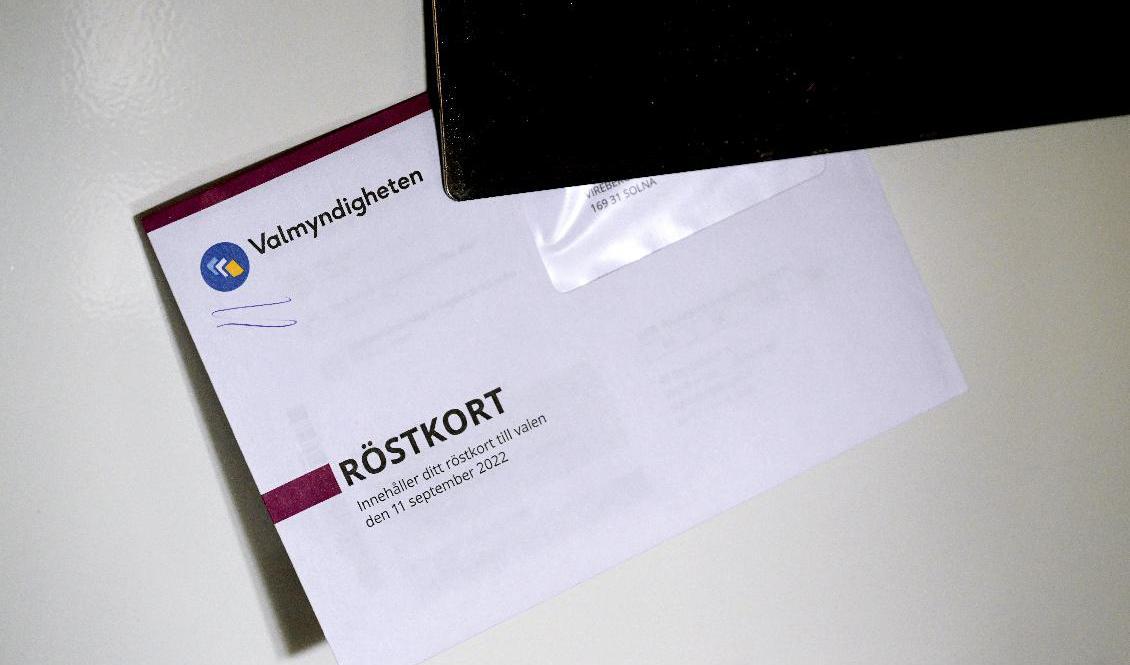 Valmyndigheten har utsatts för tre överbelastningsattacker under helgen. Arkivbild. Foto: Janerik Henriksson/TT