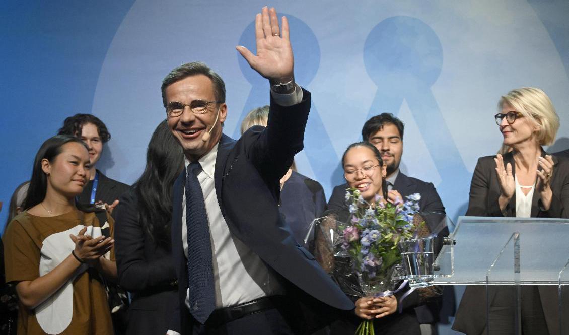 Ulf Kristersson ser ut att bli Sveriges nästa statsminister. Foto: Fredrik Sandberg/TT
