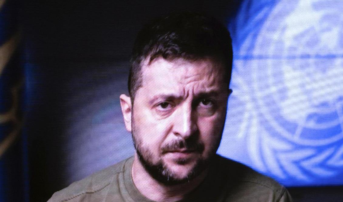 Ukrainas president Volodymyr Zelenskyj. Arkivbild. Foto: Julia Nikhinson/APTT