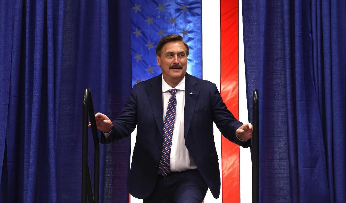 

Mike Lindell, vd för My Pillow. Foto: Justin Sullivan/Getty Images                                                                                        