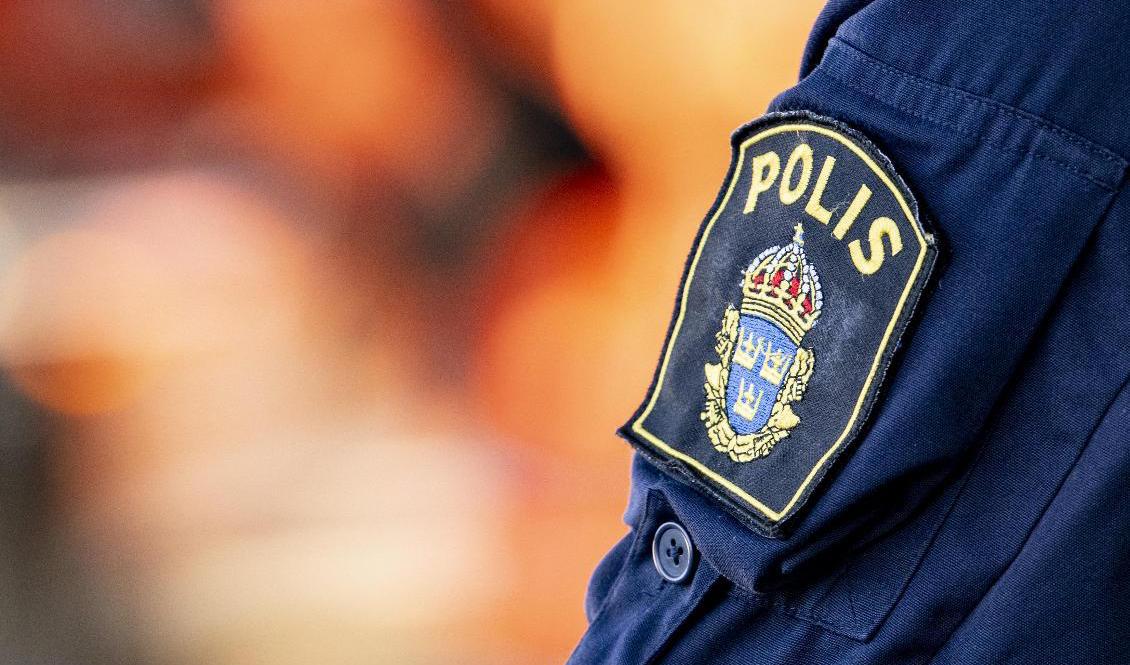 Föraren stoppades av polisen för en kontroll. Arkivbild. Foto: Johan Nilsson/TT