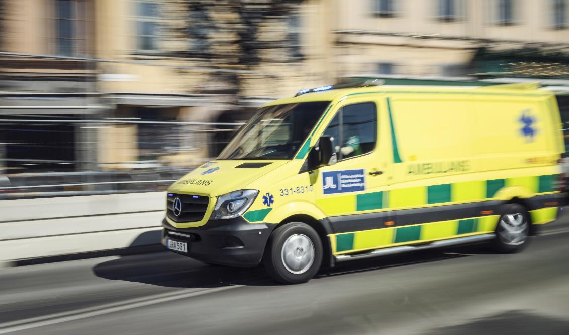 Väntetiden på ambulans har ökat. Arkivbild. Foto: Stina Stjernkvist/TT