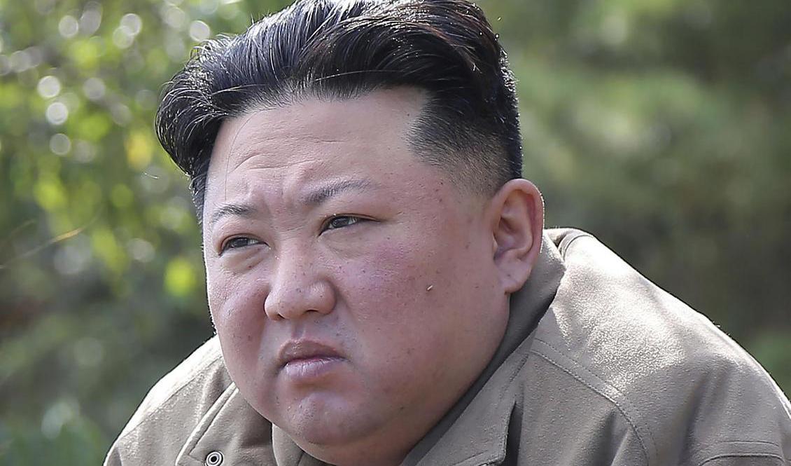 
Kim Jong-Un i en bild från nordkoreanska regeringen. Foto: AP/TT                                            