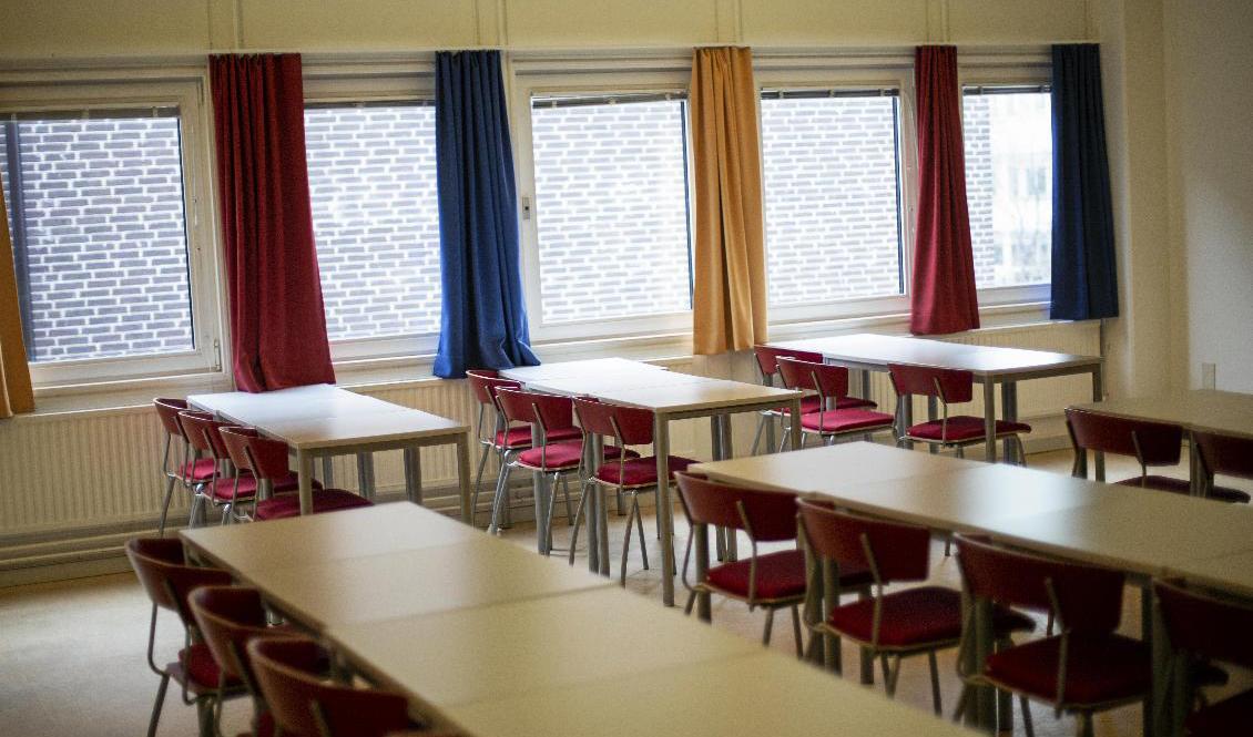 Eleven döms till ungdomstjänst och ska betala skadestånd till läraren. Arkivbild. Foto: Martina Holmberg / TT