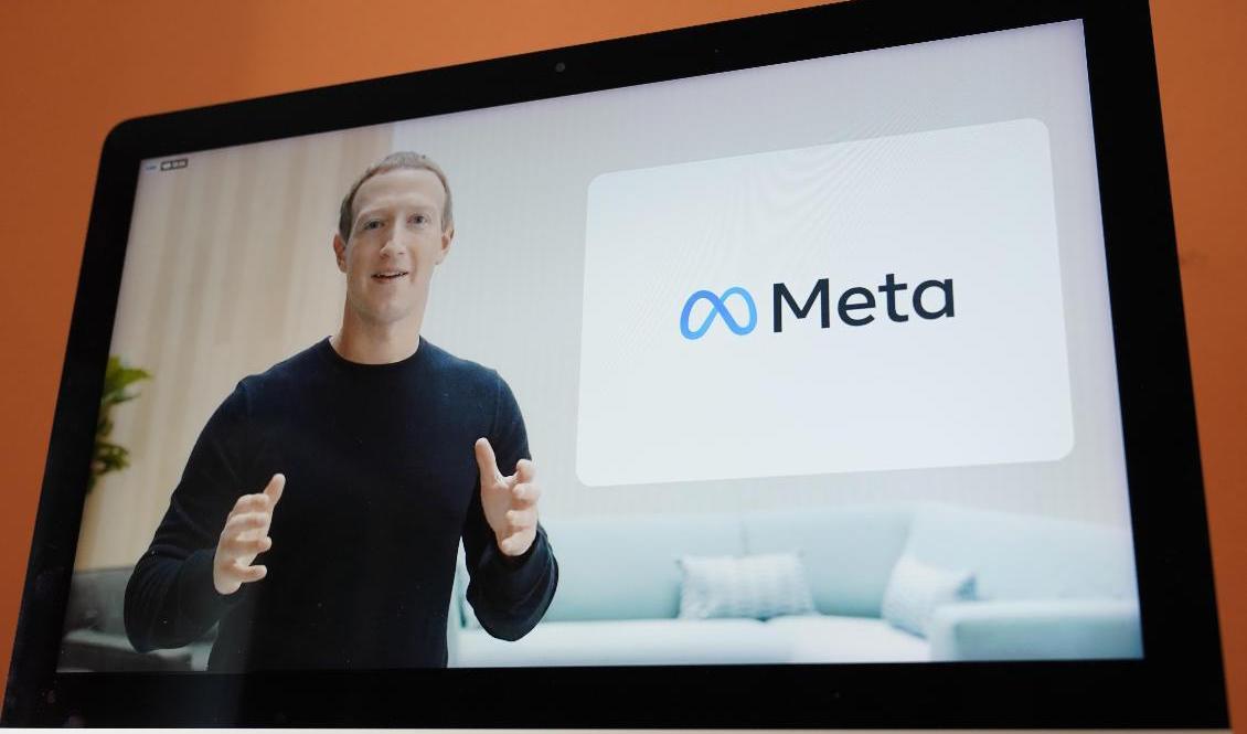 
Meta, som äger Facebook, föll mest av de stora teknikbolagen. Vd Mark Zuckerberg kunde inte lugna marknaden. Arkivbild. Foto: Eric Risberg                                            
