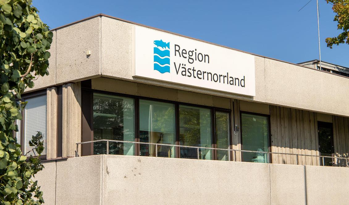 Region Västernorrland har polisanmält en felaktig dödförklaring av en person. Foto: Anneli Egland