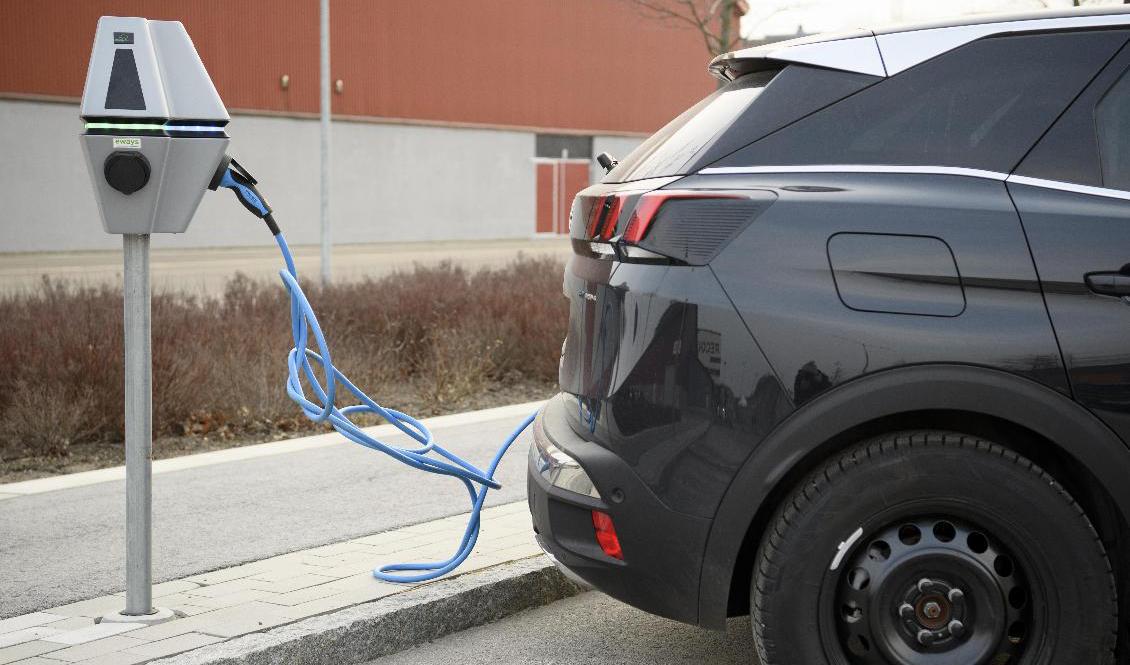Nu försvinner klimatbonusen för elbilar. Arkivbild. Foto: Henrik Montgomery/TT