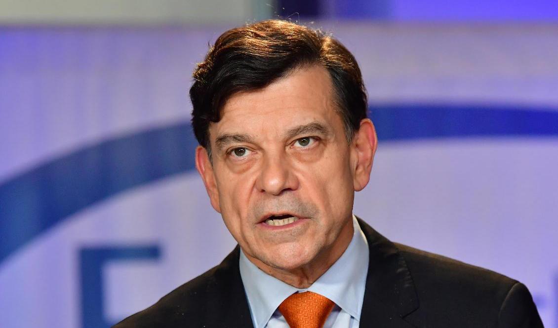 Generaldirektör Henrik Landerholm har utsetts till regeringens nationella säkerhetsrådgivare. Arkivbild. Foto: Jonas Ekströmer/TT