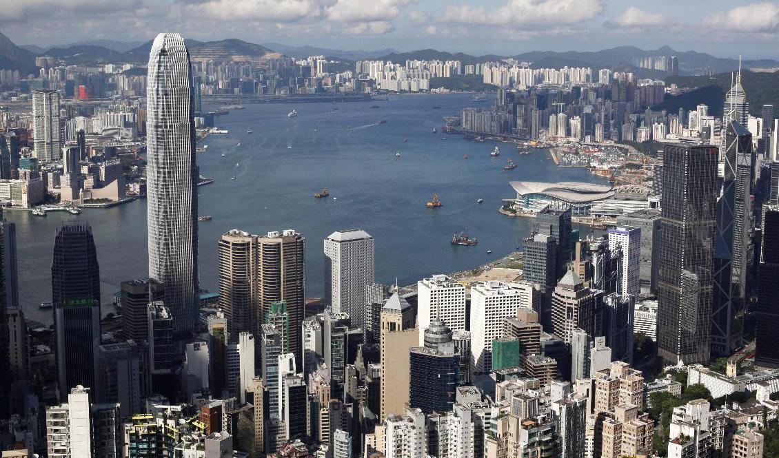 En kvinna i Hongkong har dömts till fängelse i tre månader för att ha "vanärat" Kinas nationalsång. Arkivbild. Foto: AP/TT