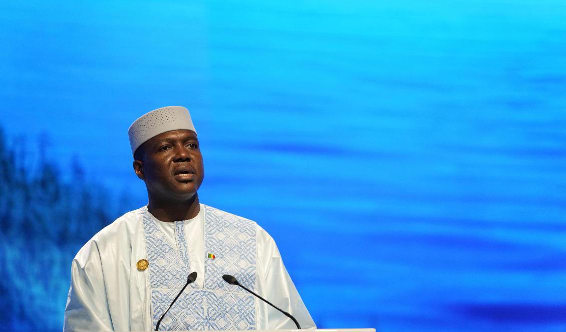 Malis tillfälliga premiärminister Abdoulaye Maïga. Arkivbild. Foto: Peter Dejong/AP/TT