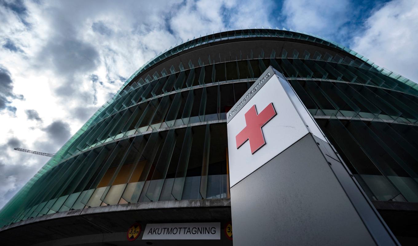 En rad sjukhus, som här i Lund, har under hösten fått kritik i samband med Ivos granskning av akutsjukvården. Arkivbild. Foto: Johan Nilsson/TT