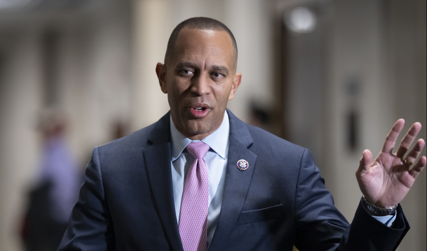 Hakeem Jeffries är ny gruppledare för Demokraterna i representanthuset i Washington|DC. Foto: J Scott Applewhite/AP/TT