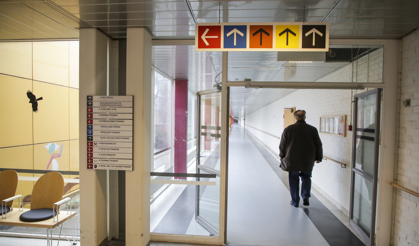 Hallands sjukhus Varberg får kritik av IVO. Arkivbild. Foto: Adam Ihse/TT