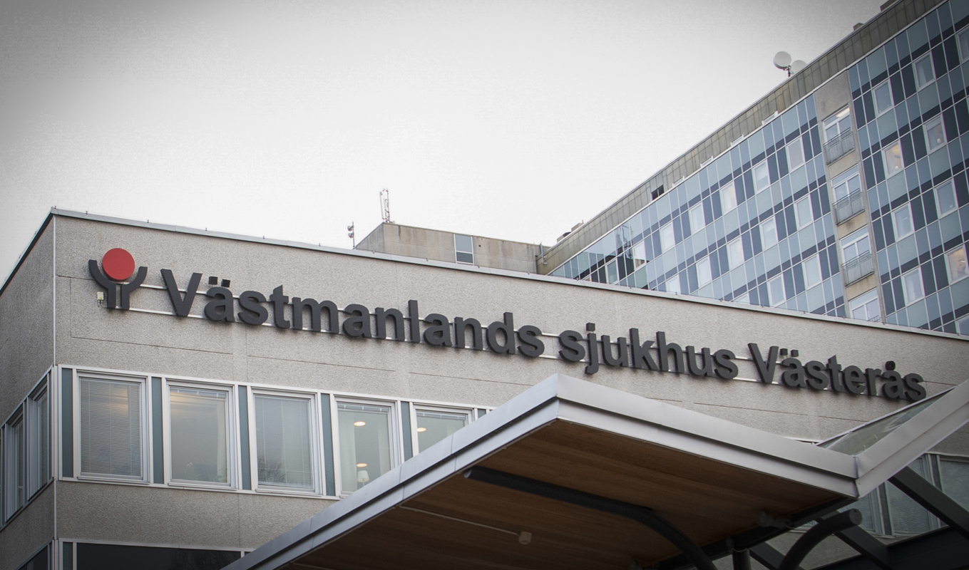Västmanlands sjukhus i Västerås får kritik av Ivo. Arkivbild. Foto: Fredrik Sandberg/TT