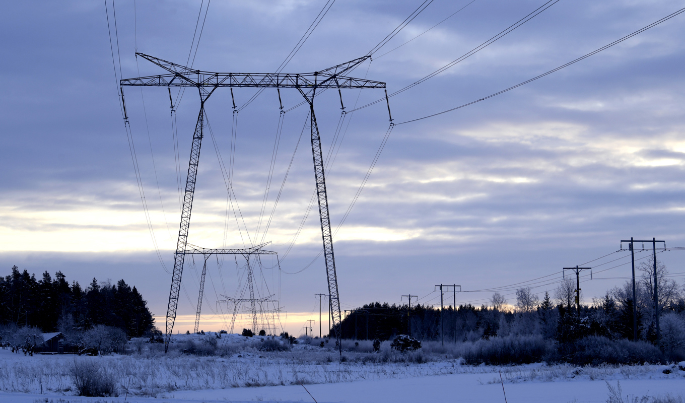 Elpriset är en rysare för många den här vintern. Arkivbild. Foto: Janerik Henriksson/TT