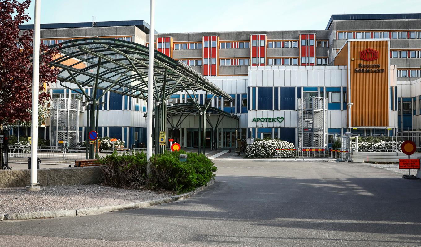Ingen it-attack låg bakom tisdagens strul i region Sörmland, säger it-direktören. Arkivbild på Mälarsjukhuset i Eskilstuna. Foto: Per Karlsson / TT