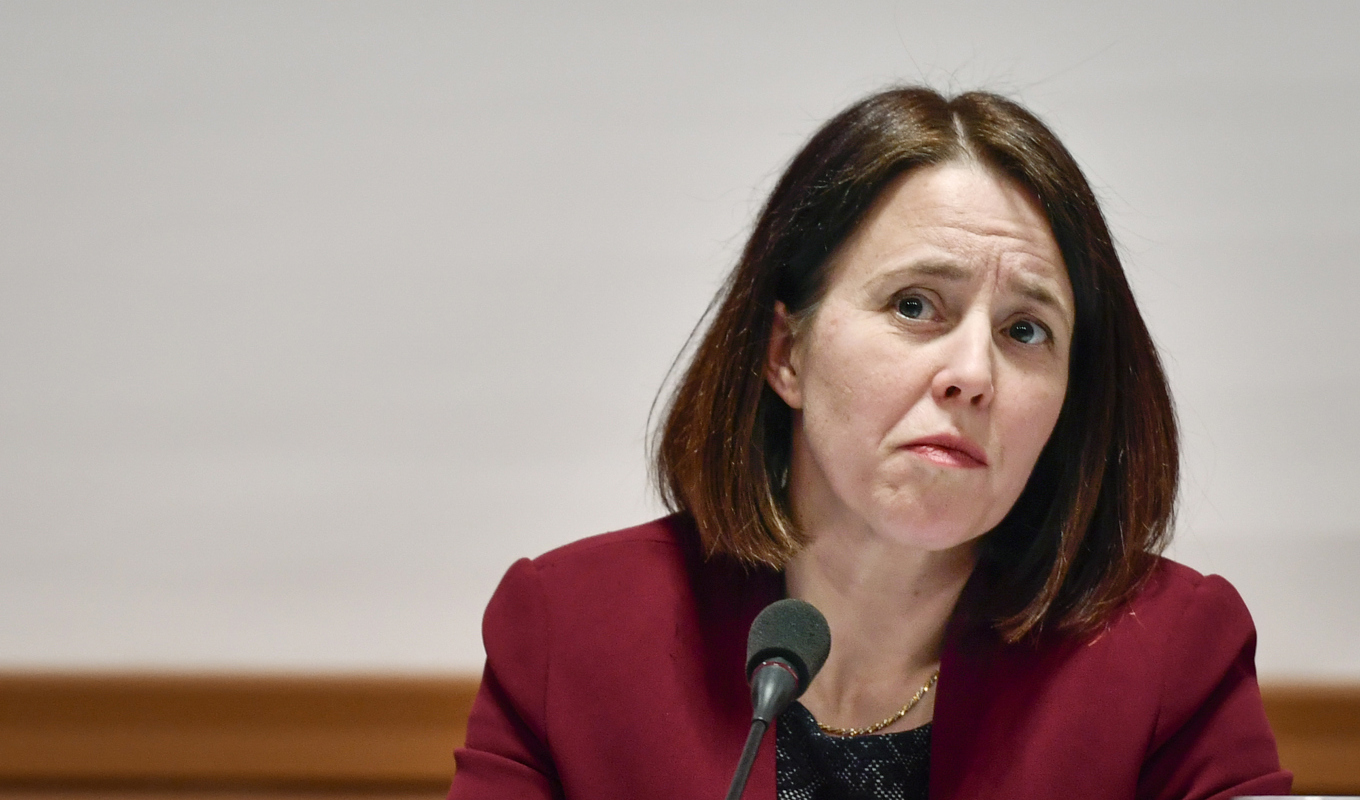 Före detta statssekreterare Emma Lennartsson. Arkivbild. Foto: Erik Simander/TT