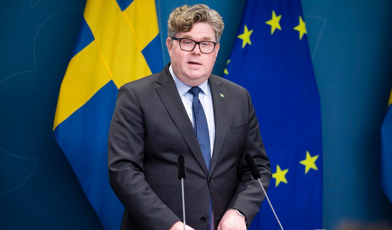 Justitieminister Gunnar Strömmer (M). Foto: Ninni Andersson/Regeringskansliet